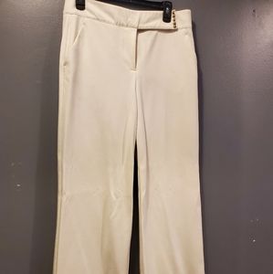 J. Lo Wide Leg White Pants